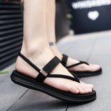 New Mens Sandals Wild Couple Flat Personality Fashion Slip Flip Flops Sandalias Hombre 2023 Plus