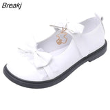 Lolita Bow Bear Mary Jane Shoes Ladies Cute Kawaii Platform Flat Shoes Women Fashion Designer Buckle Strap Leather