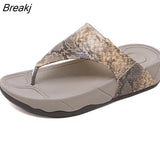 Summer Shoes Women Wedge Sandals Flip Flops Casual Ladies Platform Sandals Woman Summer Holiday Beach Sandals