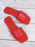 Head Flat Bottom Slippers Women Summer New Word Leisure Beach Cool