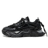Platform Men Shoes Fashion Clunky Sneakers Men Casual Shoes Breathable Sports Dad Shoes Male Fitness