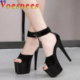 New Women Party Shoes Summer Sandals Patent Leather Gladiator Thin Heels T-tied Pole Dance Shoes sexy High-heels