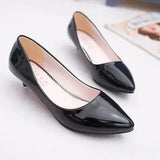 Cm Low Heel High Heels Stiletto Wild Women's Shoes Simple Comfort Work Shoes Shallow Mouth Pointed Single Shoes Fashion