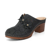 Summer Shoes Clogs Wedge Roman Sandals Suit Female Beige Women's Heels Muffins shoe Comfort Platform Gladiator Black