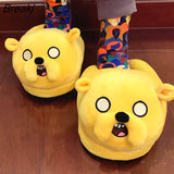 Cute Cotton Winter Women Indoor Slippers Baogen Cotton Mopping Home Non-slip Slippers With Quiet And Warm Couples