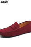 New Fashion Men Casual Shoes Brand Leather Men Loafers Moccasins Slip on Men's Flats Male Driving Shoes Sneakers