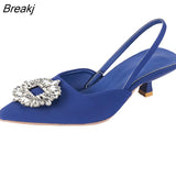 Shoes for Women 2023 New Women's Shoes Wedding Shoes Sequined Exposed Documentary Shoes Pointed Toe Temperament