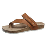 of Womens Summer 2023 Fashion Flat Roman Women Sandals Orthopedic Flip-flops Slippers Ladies Set-toe Platform Beach