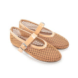 Breakj New Catwalk Shoes High Fixed Mesh Ins Niche Design Round Head Ballet Single Shoe