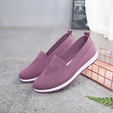 Women Mesh Breathable Flat Shoes 2023 New Ladies Comfort Light Casual Sneaker Women Slip on Loafers Outdoor Walking