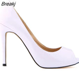 Platform Wedding Shoes Summer Sexy Womens Open Toe High Heels Sandals Peep Pumps US 5-10