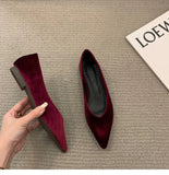 Spring New Brand Women Flat Heel Shoes Fashion Shallow Mouth Slip On Ladies Elegant Casual Loafers Pointed Toe