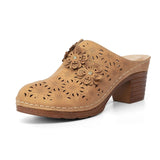 Summer Shoes Clogs Wedge Roman Sandals Suit Female Beige Women's Heels Muffins shoe Comfort Platform Gladiator Black