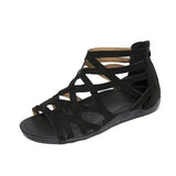 Breakj Leopard Slope Sandals Zhejiang Taizhou Roman Deep Leopard Roman