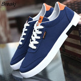Men's Causal Shoes 2020 New Summer Men Canvas Shoes Breathable Classic Flat Male Brand Footwear Fashion Sneakers for Men