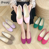 Women Flats Pointed Toe Solid Color Black Flats for Women Dressy Comfort Foldable Flats for Women Leopard Brown Flat Heel