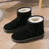 boots women's short tube 2023 new winter snow cotton shoes anti slip warm women's boots Comfortable Ankle Boots Ladies