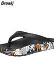 Men's Flip Flops Summer Slippers Family Bathroom Beach Sandals Men Slippers EVA Outdoor Casual Men Flat Shoes Zapatillas
