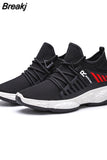 Men Chunky Sneakers Thick Bottom Sports Shoes Causal Anti-collision Cushioning Wear-resistant Non-slip Basketball