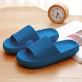 VIP Link Thick Platform Slippers Women Men Home Bathroom Soft EVA Sandals Woman 2023 Summer Non-slip Beach Flip