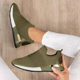 Shoes Sneakers Women Shoes Ladies Slip-On Solid Color Sneakers for Female Sport Mesh Casual Shoes for Women