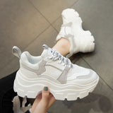 New Women's Shoes Fashion Women Sneakers Women's Vulcanize Shoes Korean Female Platform Thick Sole Casual Lady Shoes