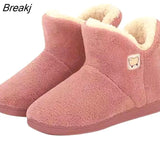 Winter Slippers Sheepskin Woman Winter Slippers Natural Fur Women Warm Indoor Shoes Soft Wool Lady House Slippers