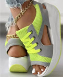 Breakj Hed Sandals Women 2025 Summer New Large-Size Sports Sandals Laces With Rocking