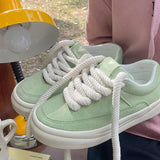 Women's Sneakers 2023 Korean Summer Platform White Sports Shoes Vulcanize Running Kawaii Lolita Green Pink shoes