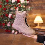 Breakj New Snow Boots Women Warm And Comfortable Increased Platform Ankle Boots With Solid Color Women's Boots Hot