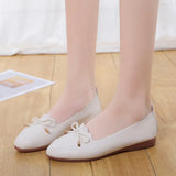 Breakj Celebrity Single Shoe Woman 2023 Spring And Autumn Korean Version Of The New Square Head Shallow Mouth Bean Shoes Low Heel Retro Soft Bottom Grandma Shoes