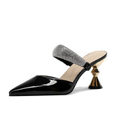 New Design Women Elegant Pointed Toe Strange Style High Heels Summer Outdoor Shoes Ladies Sandals Women