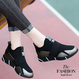 Women Autumn Black Casual Sneakers Female New Comfortable Sport Shoes Breathable Sneakers Ladies Running Shoes Zapatos De