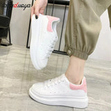 Women Causal Shoes Brand Spring Designer Wedges White Sneakers Platform Tenis Feminino Trainers Female Walking Vulcanized