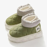 Cotton Padded Shoes for Women 2023 New Platform Down Waterproof Snow Boots Woman Thick Sole Plush Warm Ankle Boots