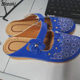 New Leisure Shoes Sports Shoes Baotou Middle Heel Slope Heel Women's Sandals Outdoor Slippers womens Shoes Comfort