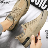 Men's Canvas Shoes Breathable Ice Silk Cloth Casual Flats All-match Sports Shoes Old Beijing Cloth Shoes Loafers Men
