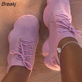 Women Colorful Cool Sneaker Ladies Lace Up Vulcanized Shoes Casual Female Flat Comfort Walking Shoes Woman 2020