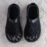 Sweet Sandals Women Closed Toe Breathable Women Shoes Soft Sole Lightweight Flat Sandals Lace Outdoor Casual Slides