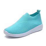 Breakj Women's Shoes Large Size 2023 Wish Flying Socks Shoes Elastic
