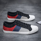 Canvas Shoes Men Flat Shoes Women Vulcanized Sneakers Shoes Spring Autumn Couple Student Casual Lace-up Zapatos