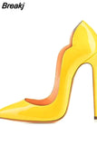 Women Pumps Womens Shoes High Heels 12 cm Stilettos Pumps Shoes For Women Sexy Party Wedding Shoes QP042