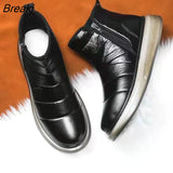 Men's Shoes, Snow Boots, Men's Warm Cotton Shoes, Men's Cotton Boots, Plus Velvet, Waterproof Non-slip Men's