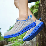 Sneakers Men Shoes Breathable Mesh Lightweight Casual Shoes Women Slip-On Outdoor Beach Aqua Shoes Zapatillas