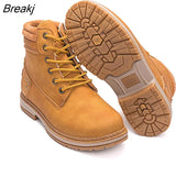 Autumn Early Winter Shoes Women Ankle Boots Flat Brand Ladies Fashion Boots Thick Sole Black Yellow Pink Plus Size 42