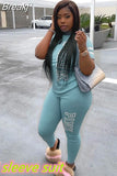 Pink Letter Print Women Two Piece Set Casual Sport Tracksuit Short Sleeve Top + Jogger Sweatpant Suit Plus Size Outfits