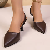 Breakj Fine-Heeled Sandals Women 2025 Summer New Large-Size Buckle Head