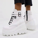 Breakj New Platform Base Colorful High Help Casual Women's Shoes Large Size Women's