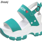 New Summer Women Platform Sandals Female Wedges Comfortable Shoes for Women Fish Toe Outdoor Height Increase