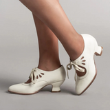 Woman 2024 Trend European and American Hollow Out High Heel Shoes for Women Lace Up Large Casual Shoes Women